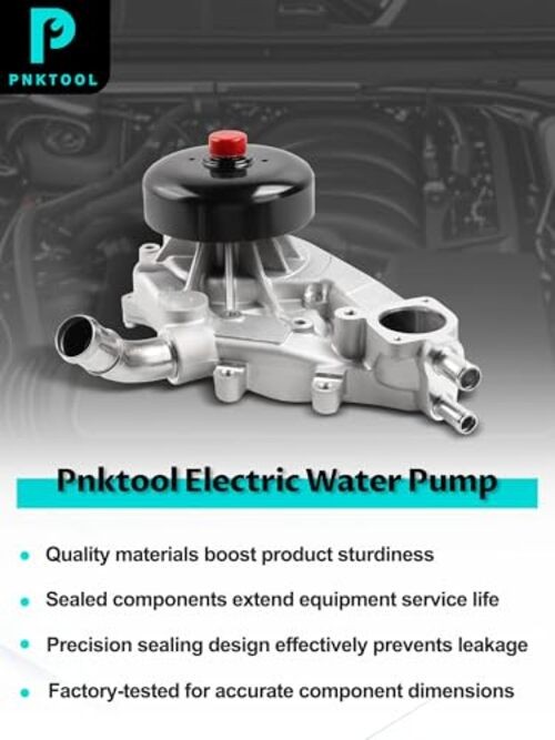 Engine Water Pump Compatible with Escalade Avalanche Express Silverado AW5104