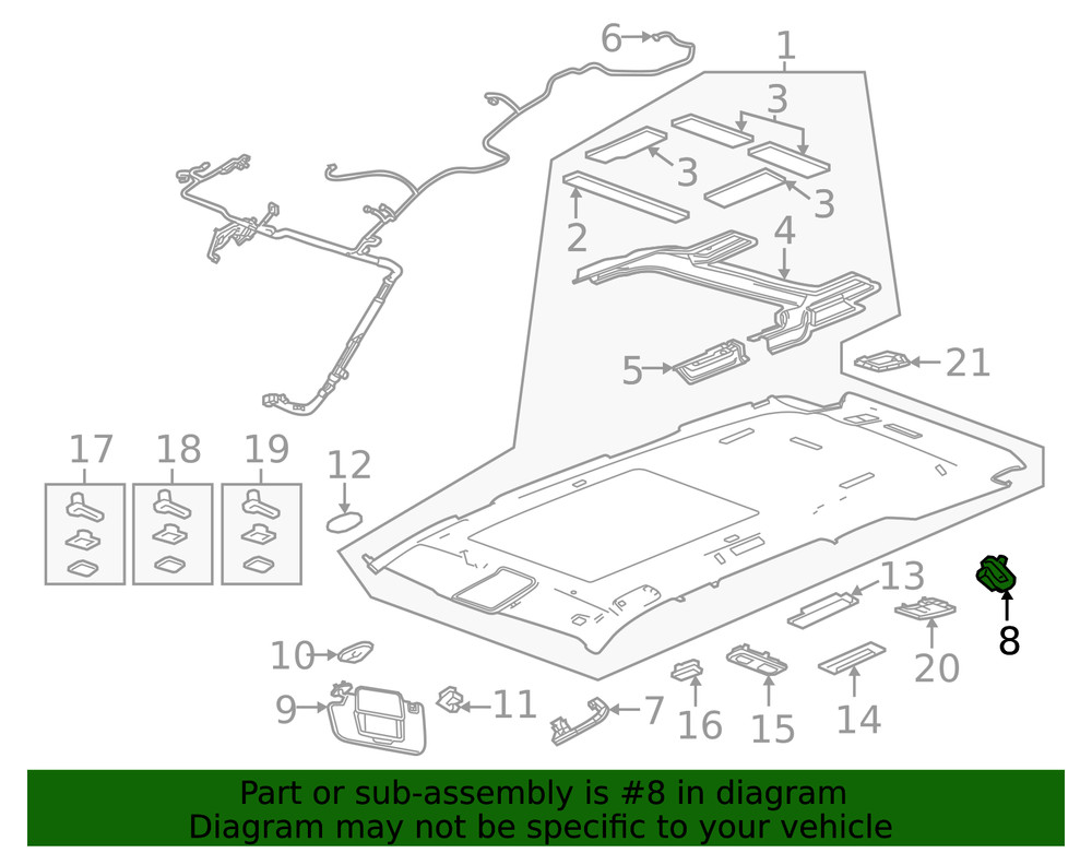 Genuine GM Coat Hook 85612774