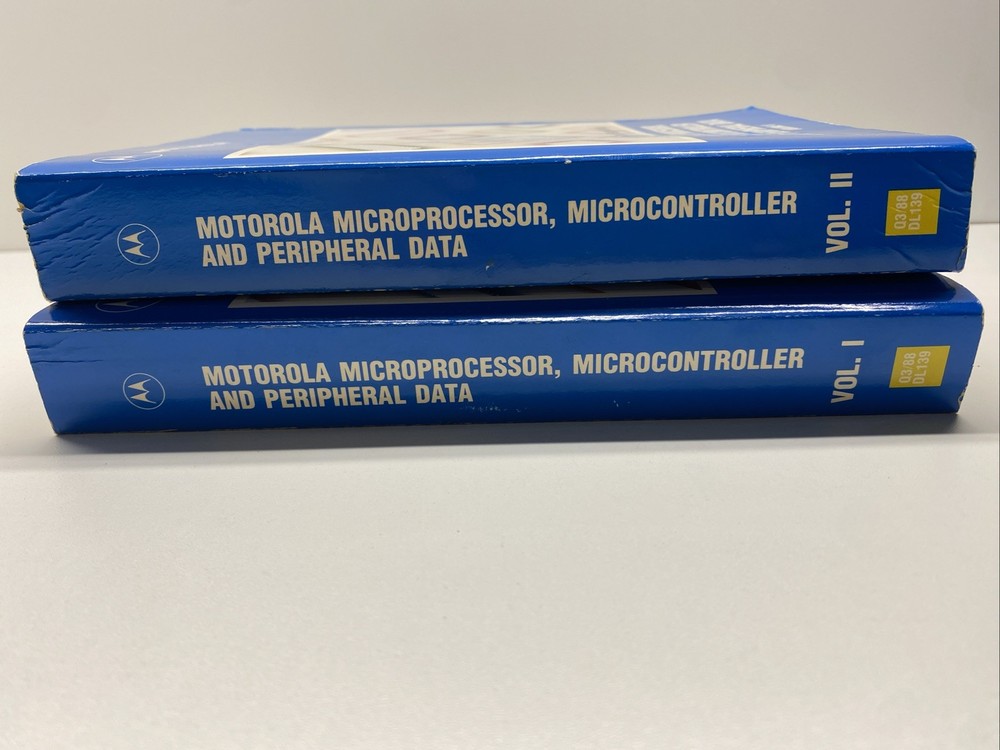 Motorola Microprocessor, Microcontroller and peripheral data Vol. I&II,1988..B87