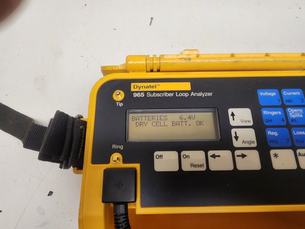 3M Dynatel 965 Subscriber Loop Analyzer & Butt Set for Line Testing