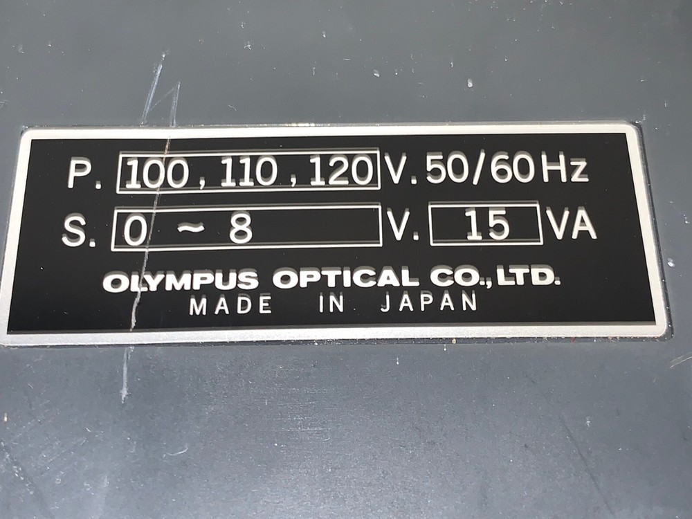 Olympus CH Series Monocular Microscope w/ 2 objective lenses