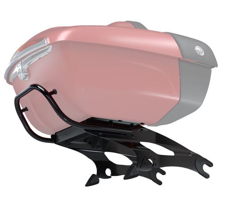 Genuine Indian Quick Release Lockable Trunk Base Black 2890503-266