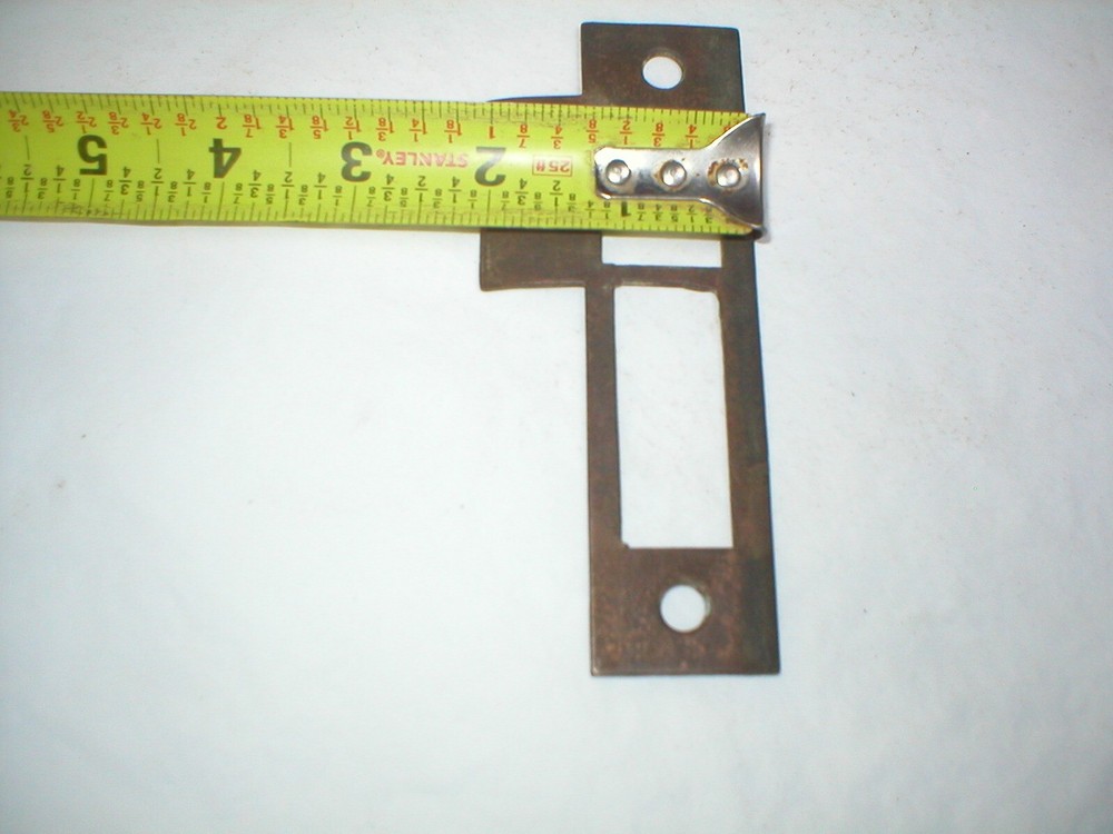 Antique Large Solid Brass Striker Plate