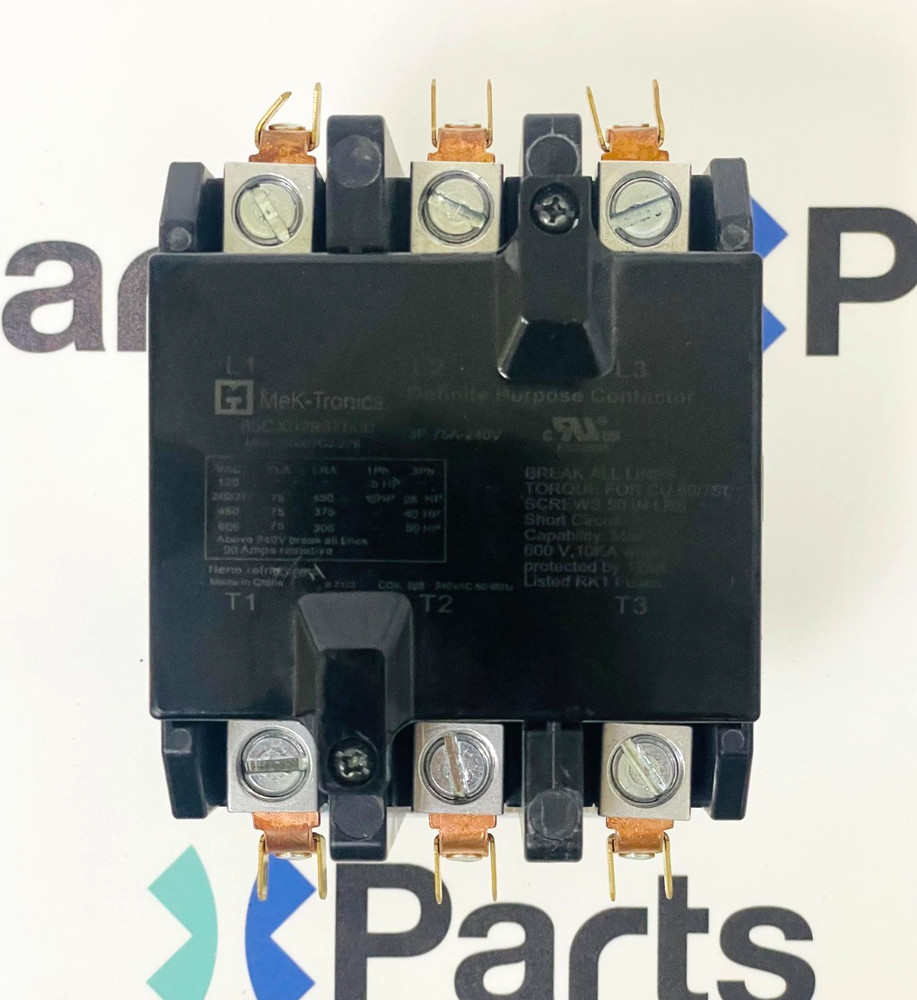 MEK-TRONICS 65CX02937500 Contactor