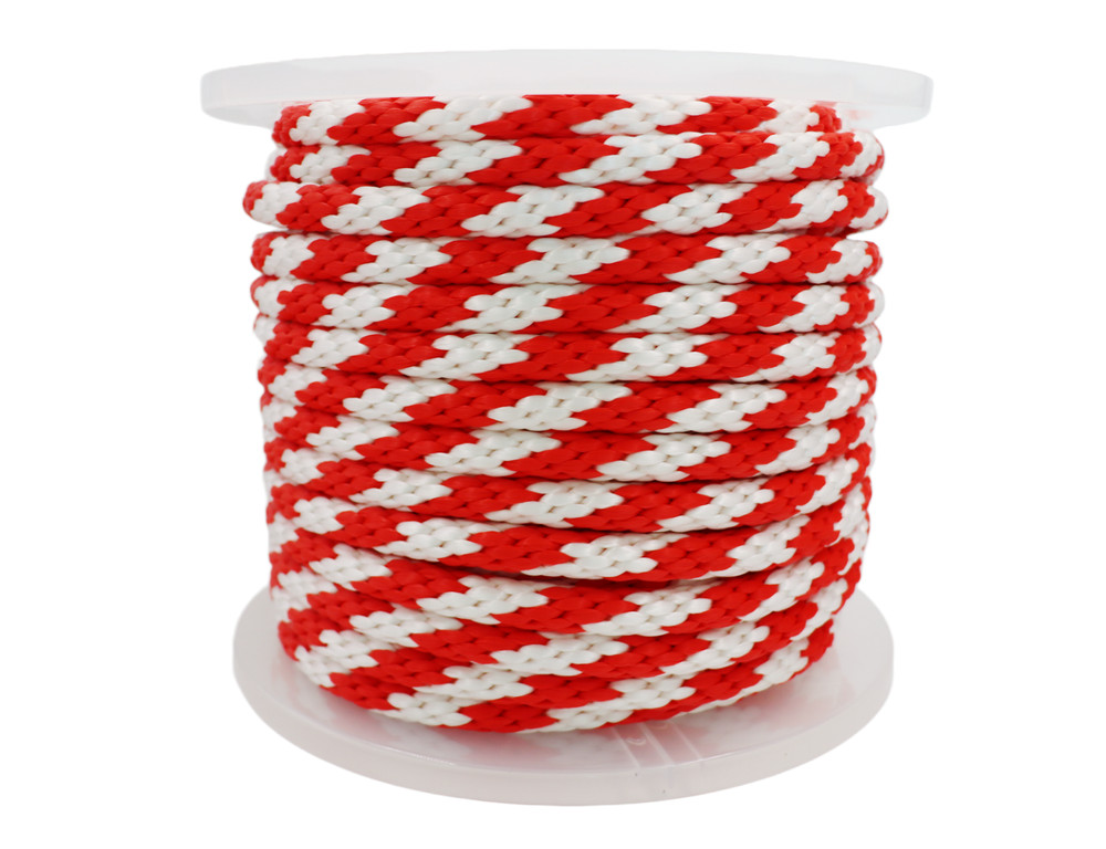 5/8 140 FT PP Heavy Duty Solid Braid Utility Rope Strong Multipurpose Rope