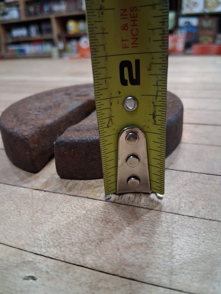 Antique Cast Iron 200 Gram Scale Weight