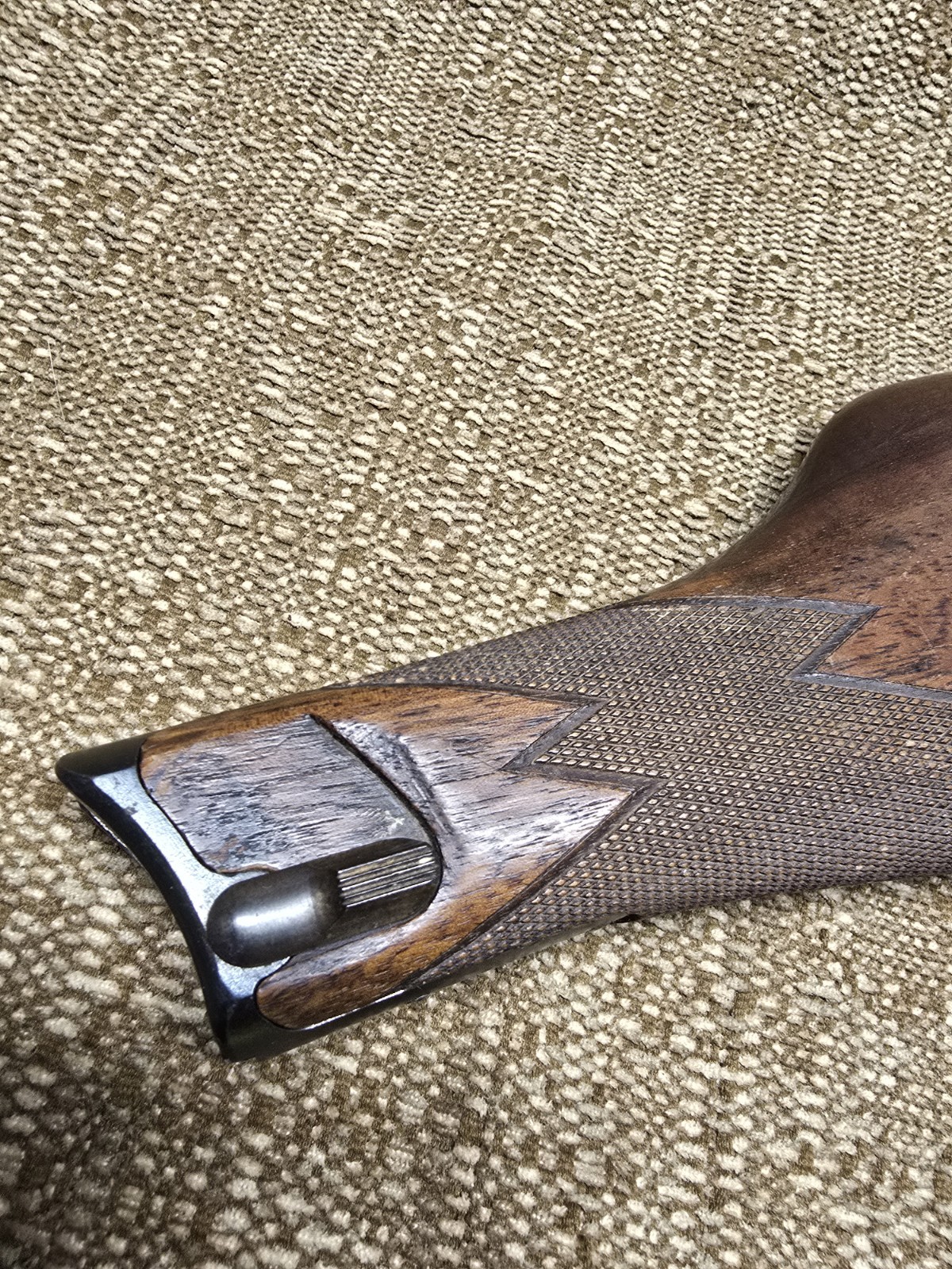 Vintage Original 1902 German Luger Carbine Shoulder Stock P08 Not Repro