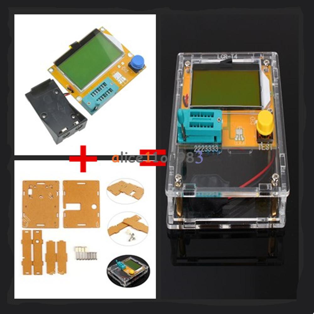 M328 LCR-T4 Clear Transistor Tester Diode Triode Capacitance Meter Module