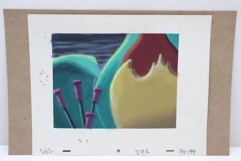 Original Hand Painted Animation Production Background (226-63)