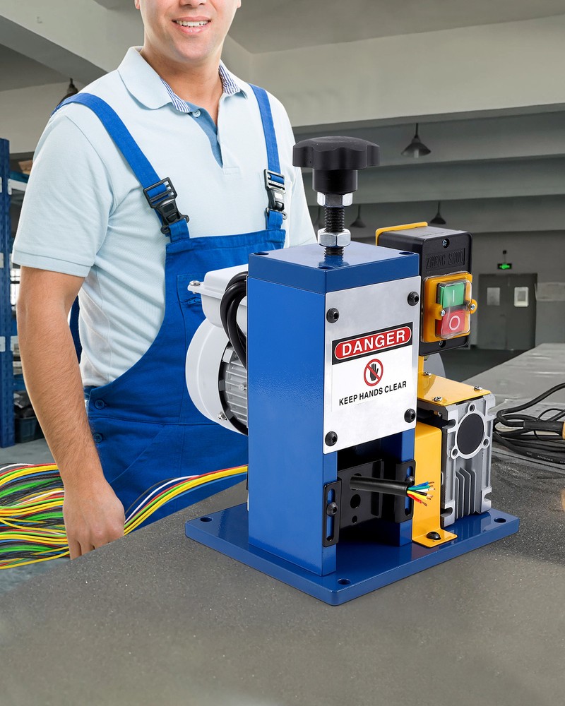 Electric Wire Stripping Machine Copper Cable Stripper 1.5-25mm Automatic