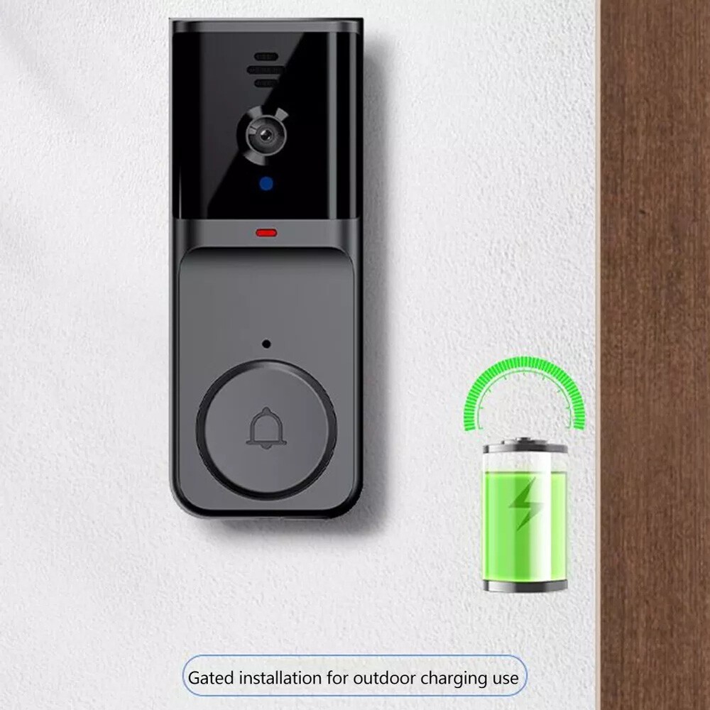NEW 4.3 Inch Wireless Video Doorbell With Duplex Intercom And Touch Screen