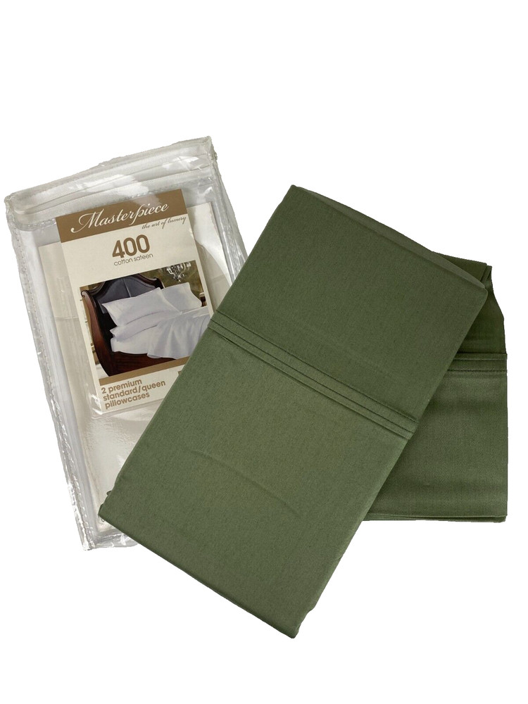 2 Premium Standar/Queen Pillowcases