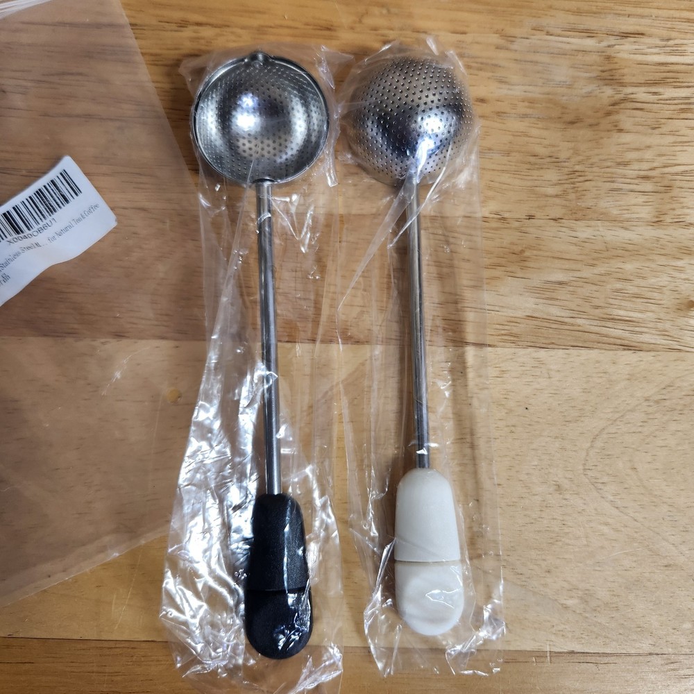 Tea Infusers with Handle Tea Ball Strainer Infuser Stainless Steel Mesh Cooking