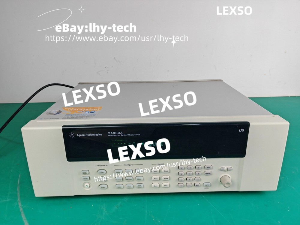 Keysight Agilent 34980A Multifunction Switch Measurement Unit.&lhy