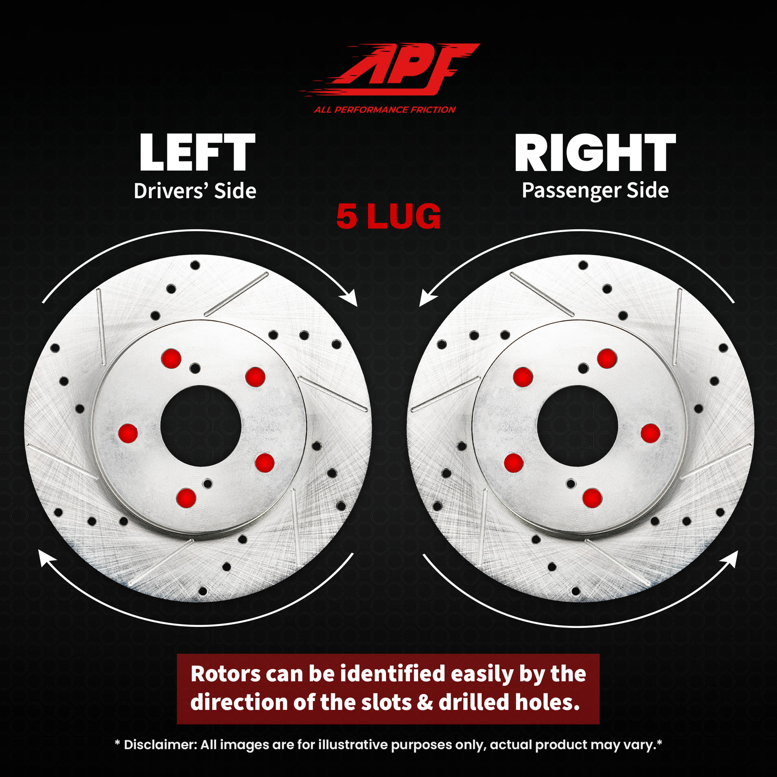 For Toyota Avalon 2005-2007 - Front + Rear Ceramic Brake Kit