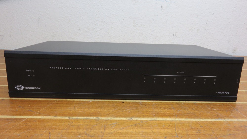 Crestron CNX-BIPAD8 CAT5 Professional Audio Distribution Processor Ships Free