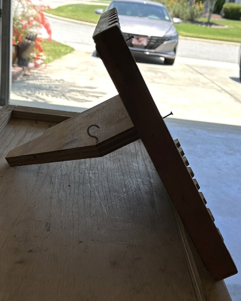 WORK BENCH SUITABLE FOR A SMALL LATHE OR A SEWING MACHINE WITH TOOL HOLDER