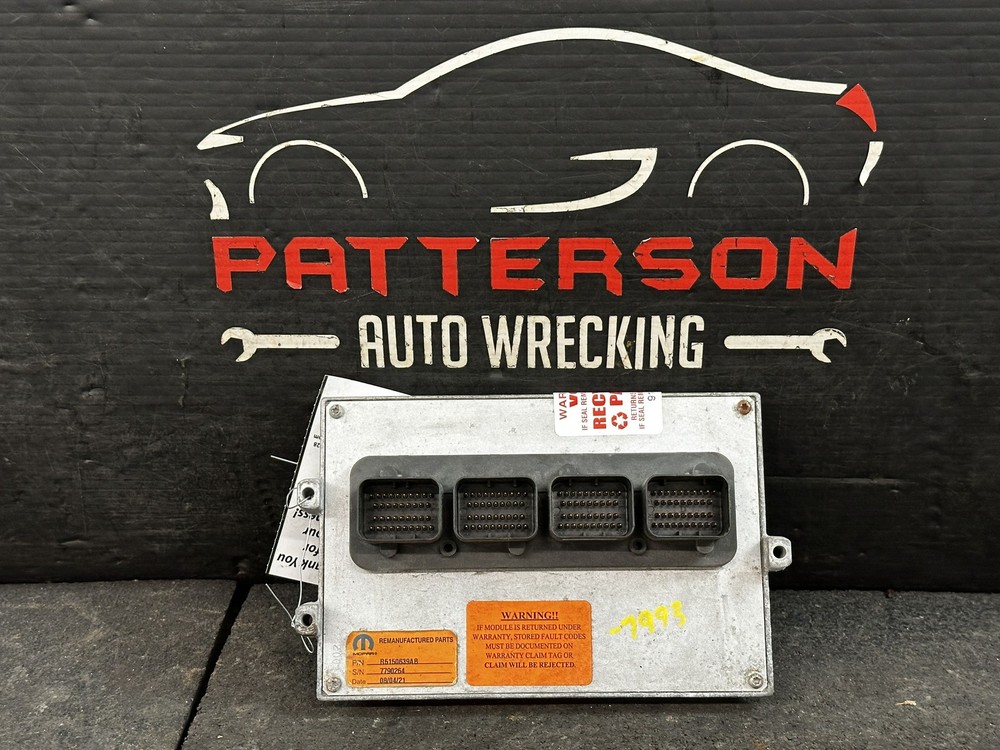 12-13 DODGE DURANGO 5.7 ENGINE MOTOR BRAIN COMPUTER BOX MODULE ID 5150639AB