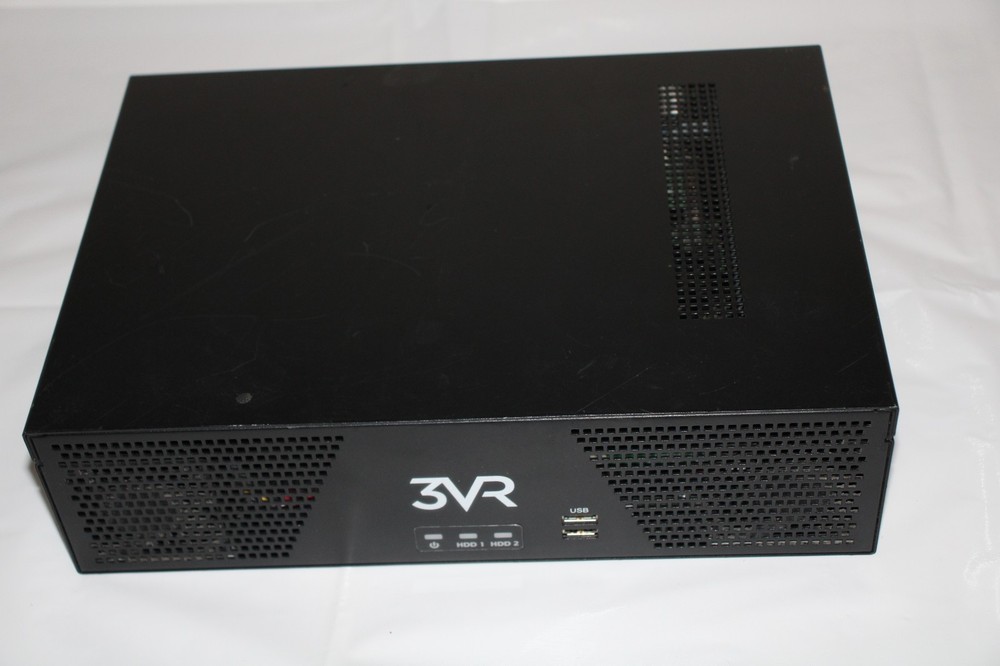 3VR DSM-8808 VIDEO INTELLIGENCE PLATFORM with 500 GB HDD "UNTESTED"