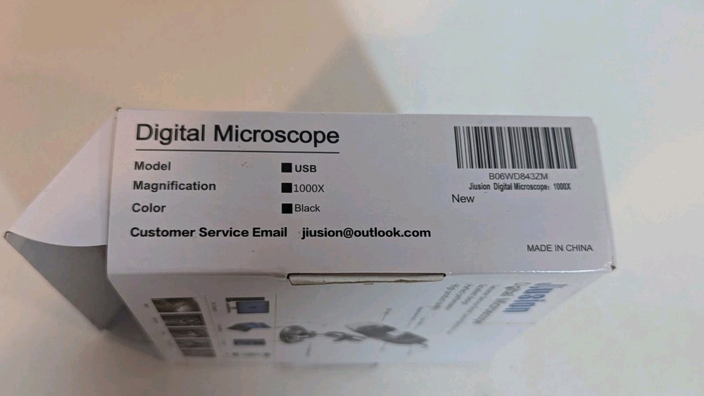 Juision Digital Microscope with Stand Great for Computer Tablet or Phone Small