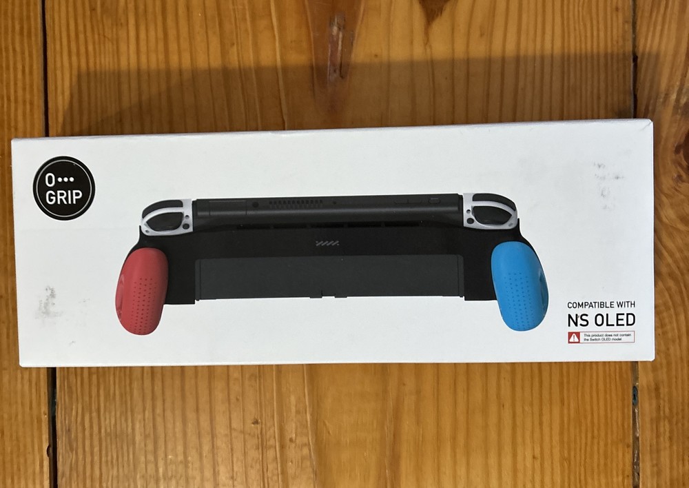Switch Hand Grip + Case Holder Store 5 Cards For NS Game Console