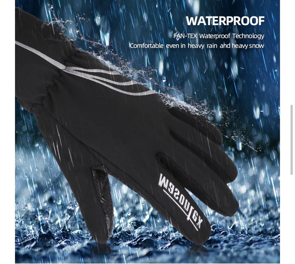 Masontex Cycling Gloves Size Medium Waterproof Durable