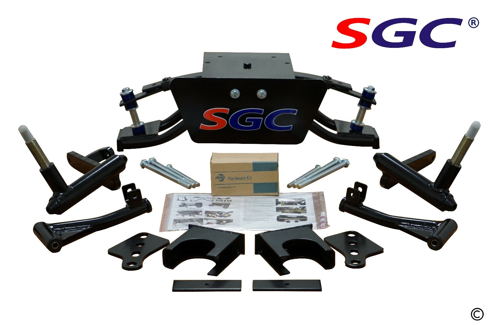 SGC 6" Heavy Duty Double A-Arm Lift Kit for Club Car DS Golf Cart 1982-2003