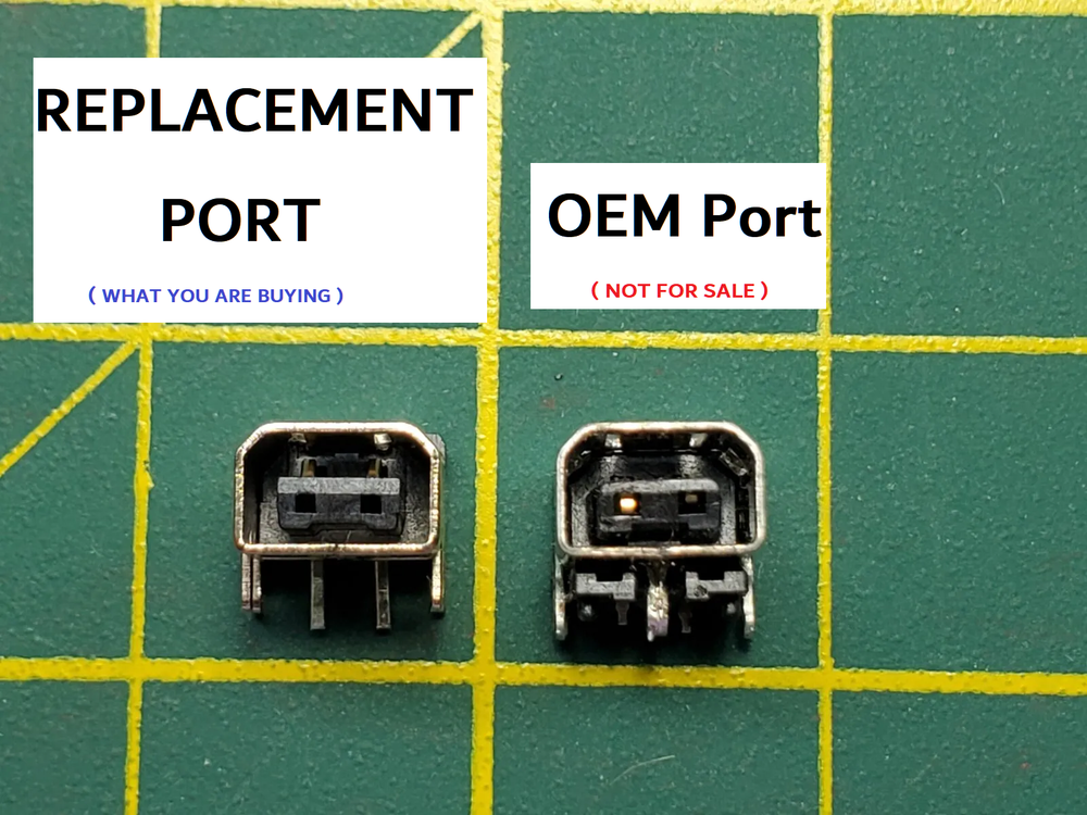 2DS XL JAN-001 Power Charging Port Socket Replacement Part AC DC