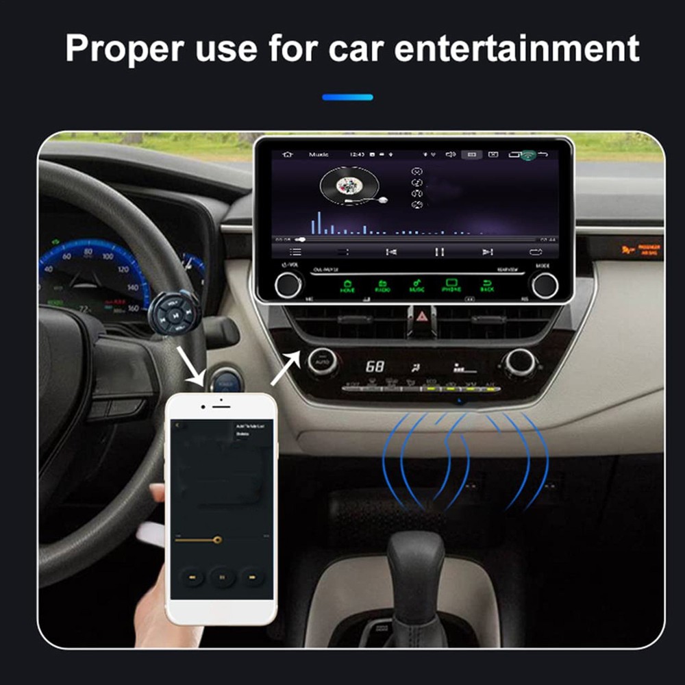 Car Wireless Multimedia Button Remote Control Steering Wheel Radio Controller