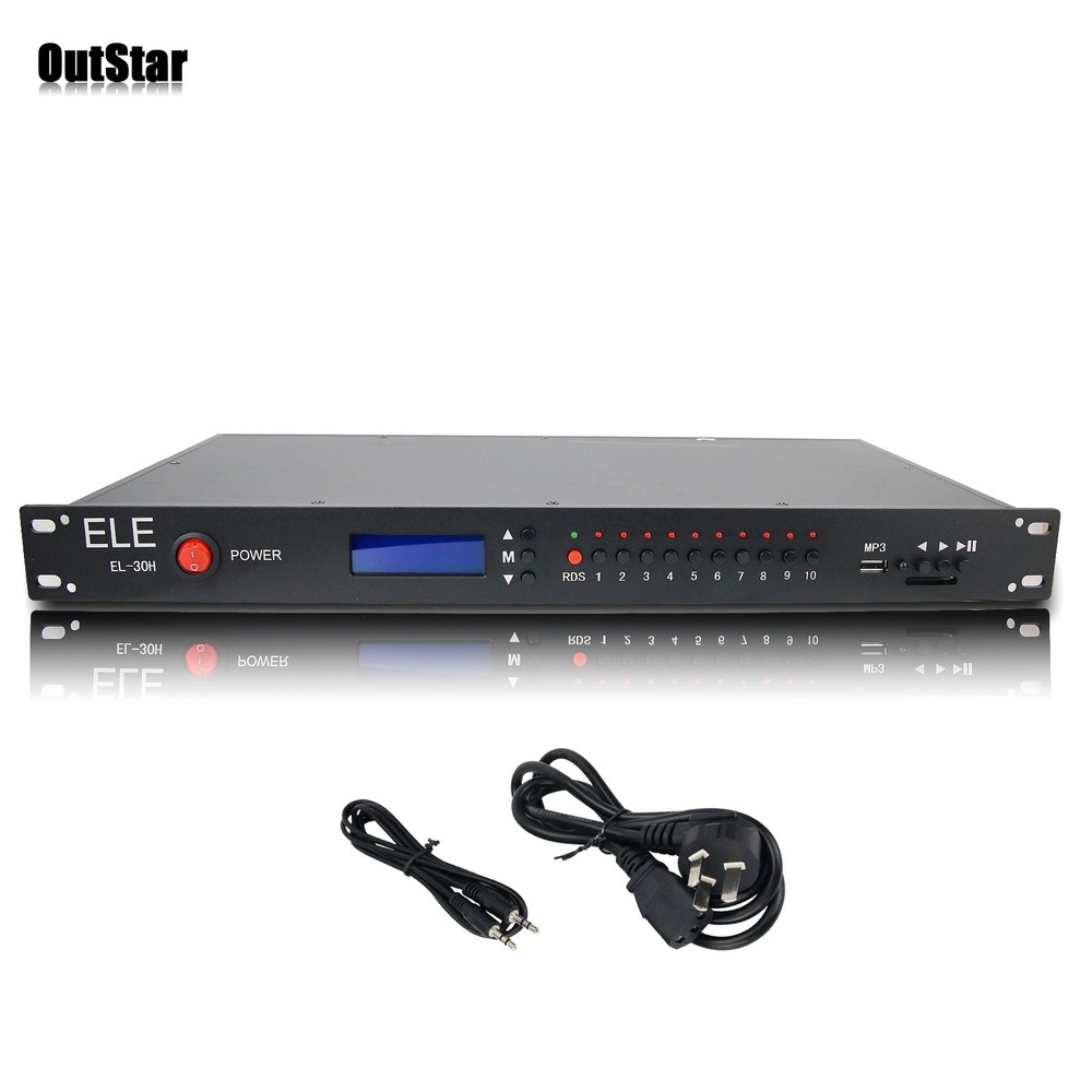 ELE EL-30H 30W Broadcast Transmitter with RDS and Power Amp for Mitsubishi #sz