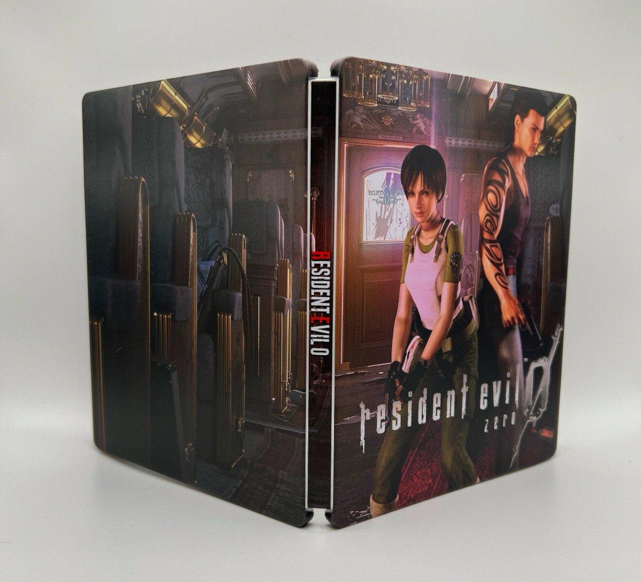 Resident Evil Zero 0 Custom made G2 Steelbook Case PS3/PS4/PS5/Xbox (No Game)