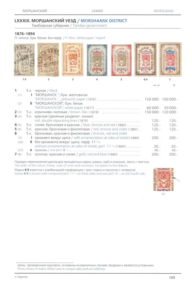 Zemstvo. Stamps 1866-1919 Zagorsky 2017 only PDF digital book
