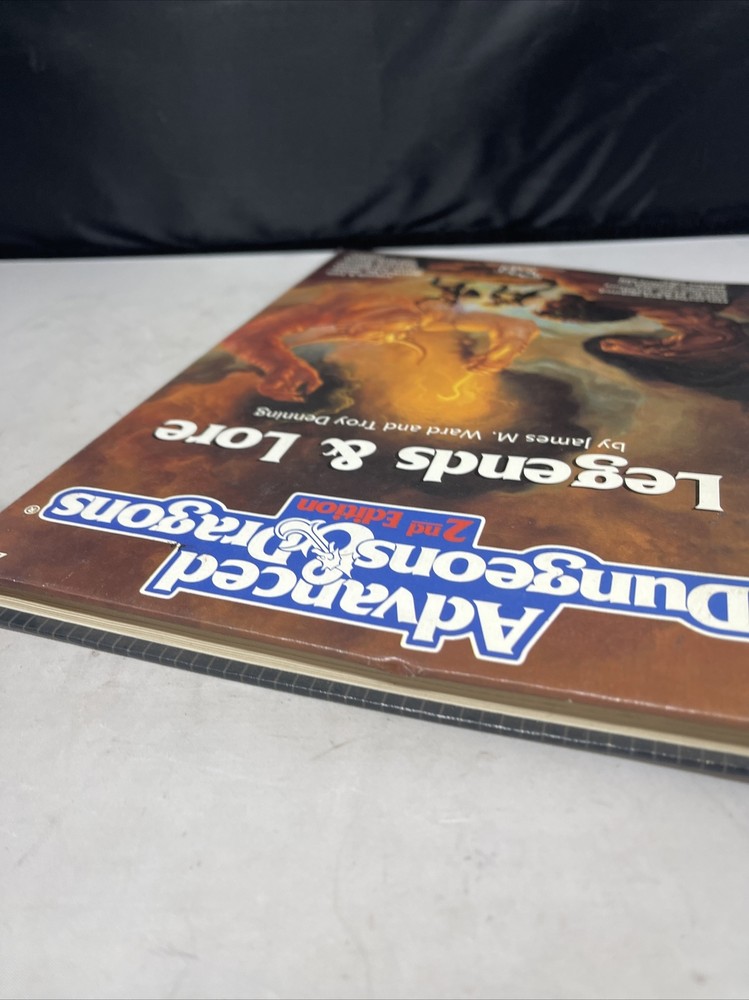 Legends & Lore - Advanced Dungeons & Dragons AD&D 2nd Edition TSR 2108 1990