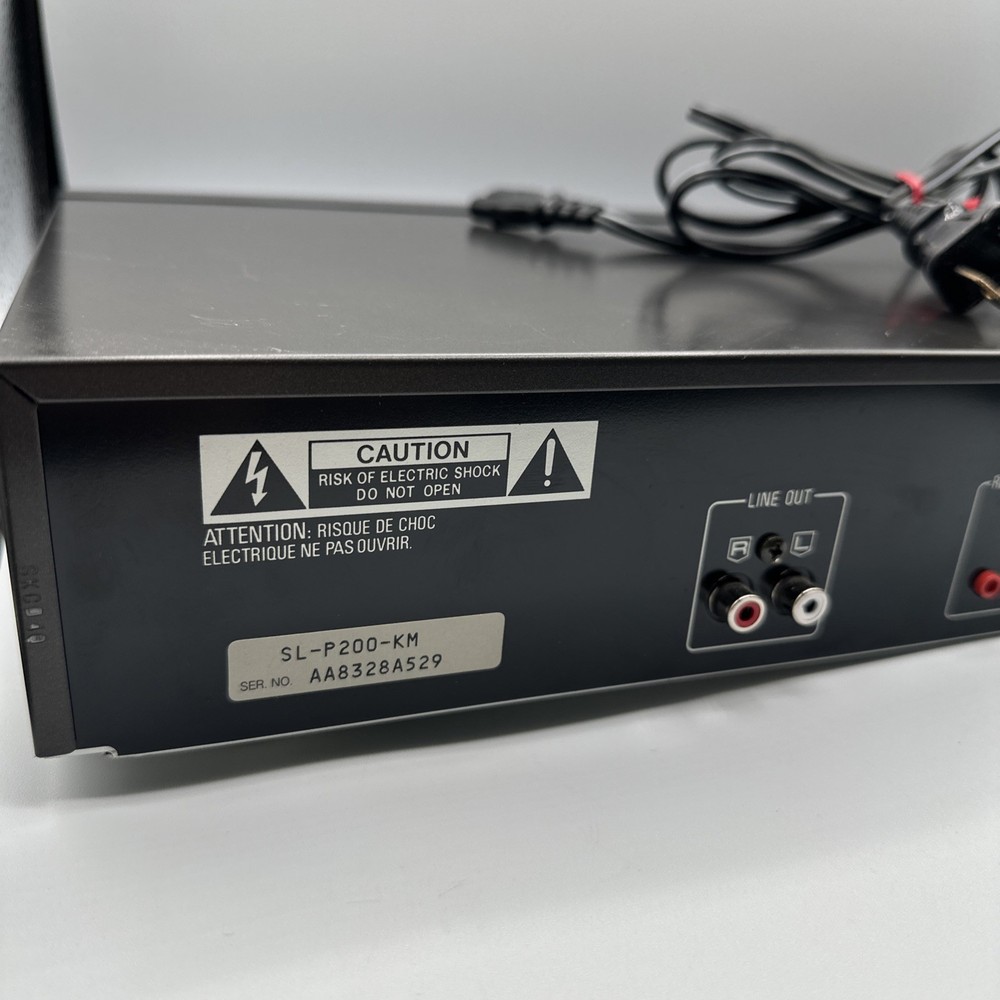 Technics SL-P200 Compact Disc Player Tested Working No Remote