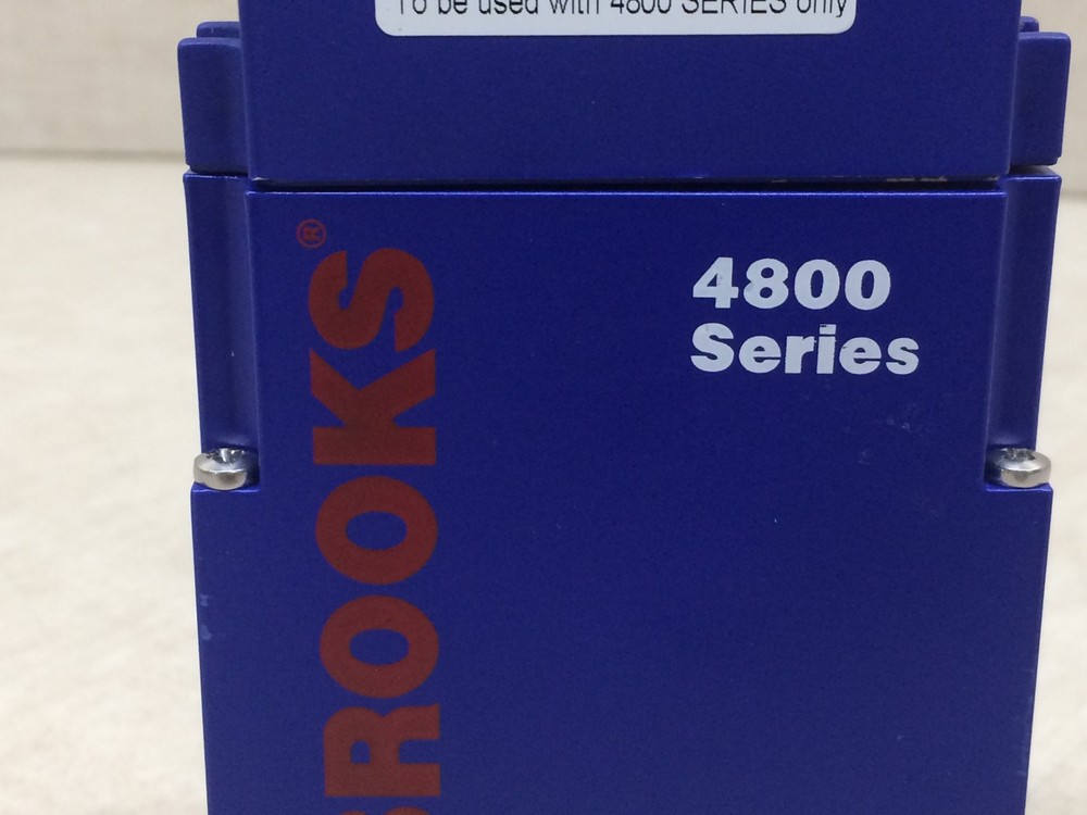 Brooks Instrument 24VDC 4800 Series Mass Flow Sensor Controller CO2 0-2 SLPM
