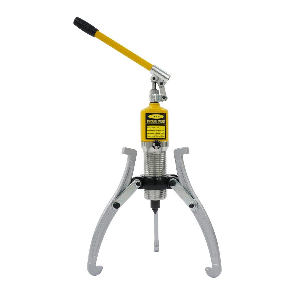 Yellow Hydraulic Bearing Puller,20T Hydraulic Puller Kit,3 Jaws Hydraulic Puller