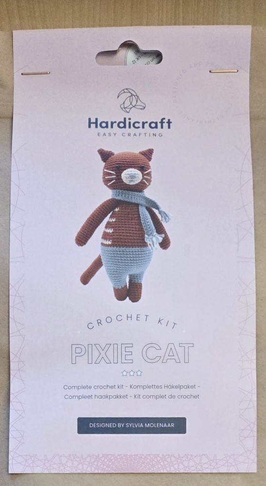 Hardicraft Amigurumi Kit-Pixie Cat Crochet -