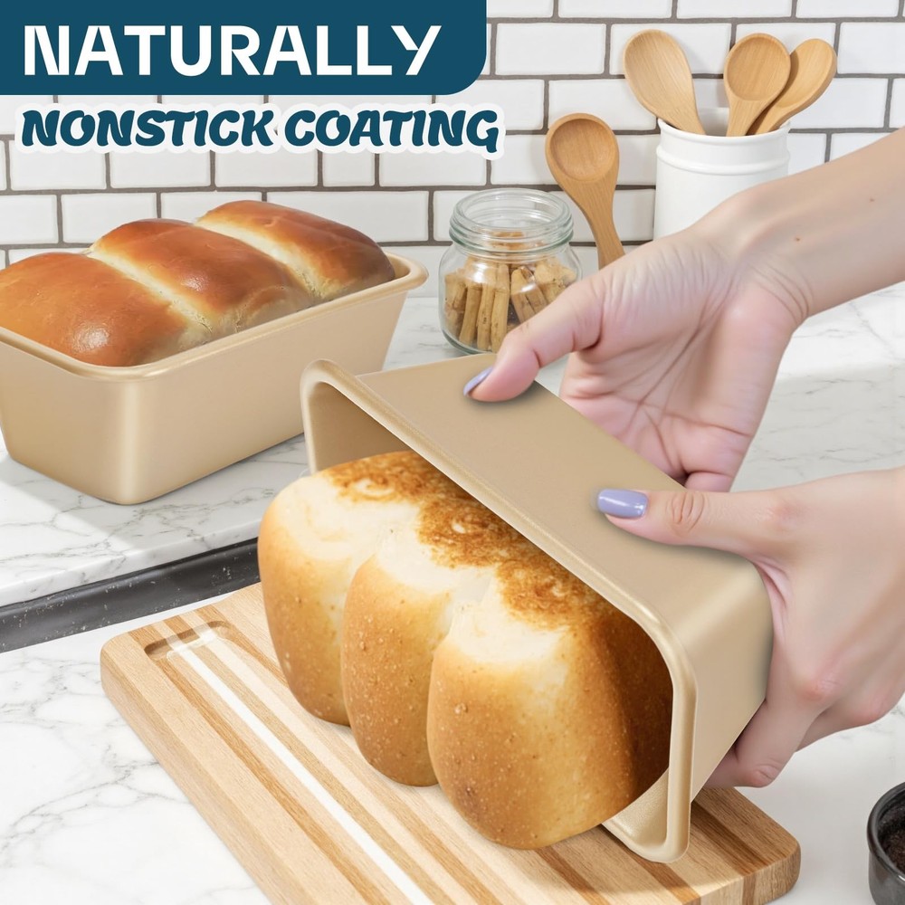 Baking Pans Set, Nonstick Stackable Bakeware Sets, Oven Pans for Cooking,