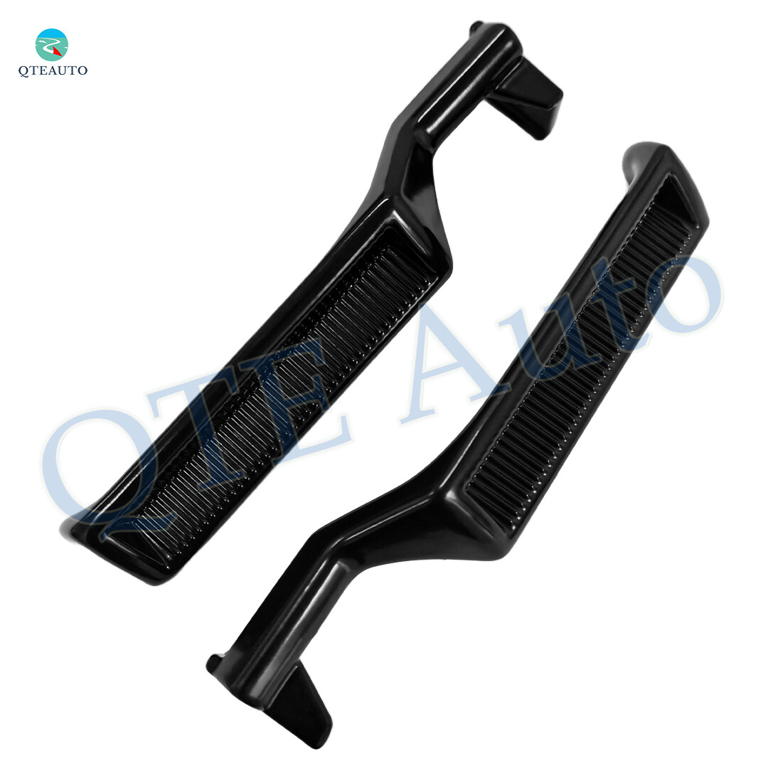 Pair of 2 LH RH Black Metal Inside Door Handles For 1987-1996 Ford F-150