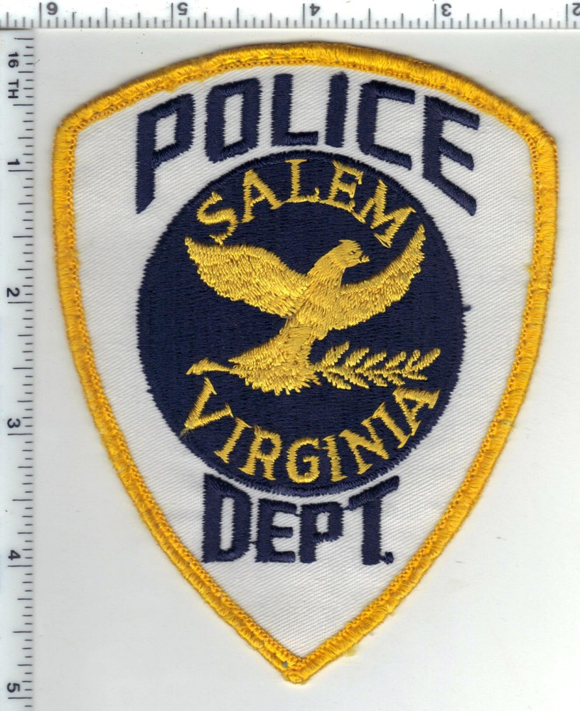 Salem Police (Virginia) 2nd Issue Uniform Take-Off Shoulder Patch
