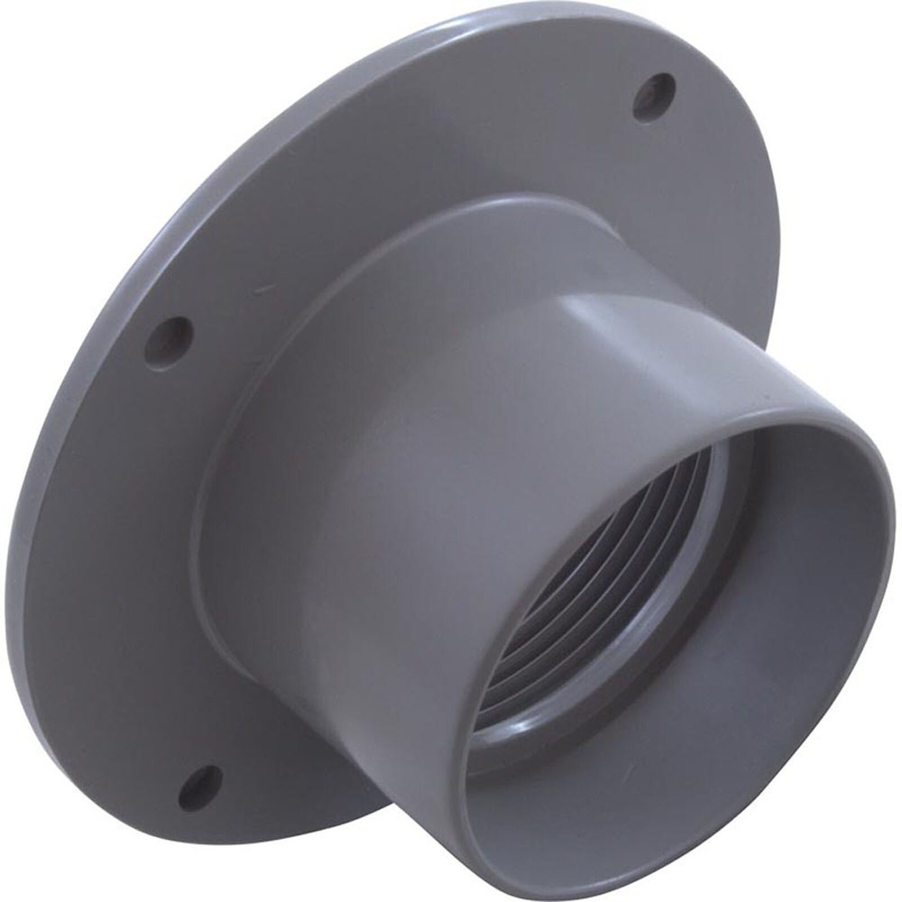 Wall Fitting, CMP, 1-1/2"fpt x 2" Insider, 3-1/2"fd, Gray
