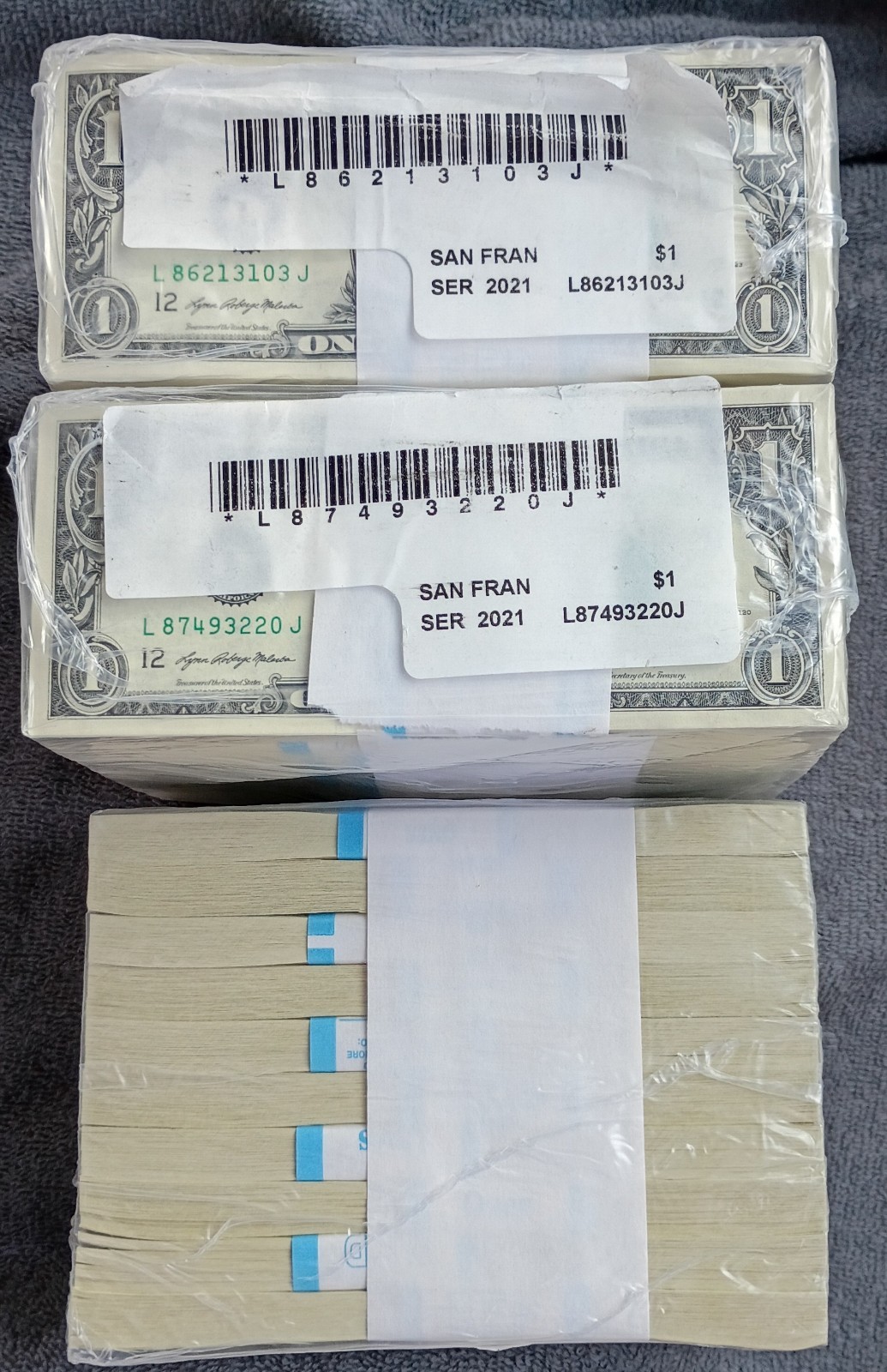 2021 Uncirculated $1 Pack BEP- 100 Notes Per Pack