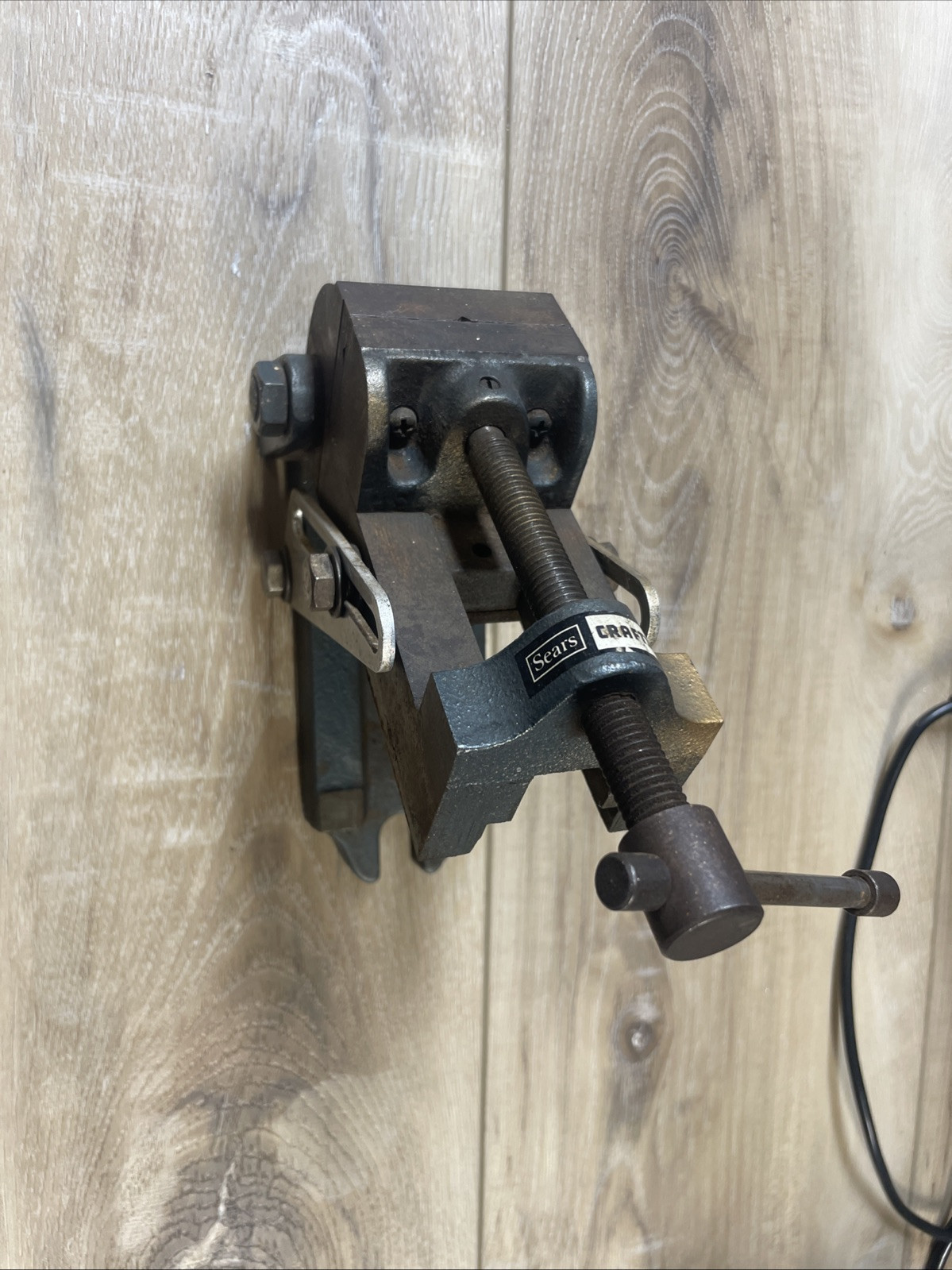 VINTAGE CRAFTSMAN ADJUSTABLE ANGLE DRILL PRESS VISE