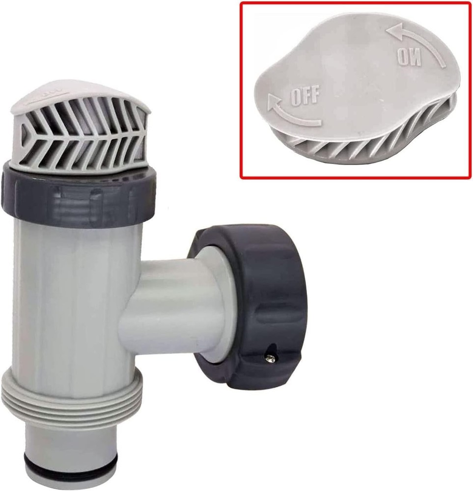 Complete Pool Maintenance Set: 2 Plunger Valves & Inlet Nozzle for Smooth Flow