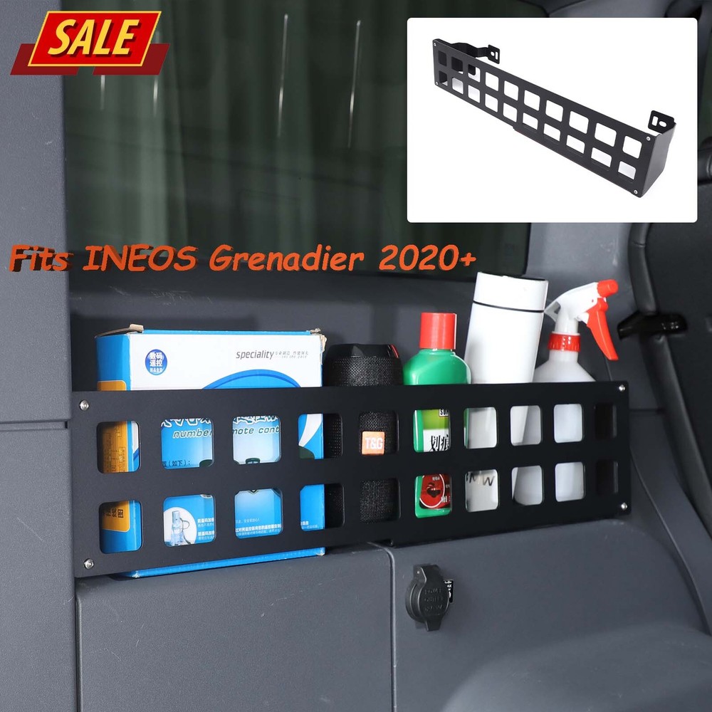 Storage Panel Rear Trunk Left Side Rack Storage For INEOS Grenadier 2020+