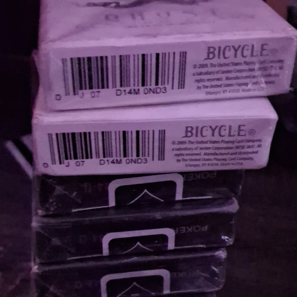 Bicycle Ghost & Black Ghost Playing Cards Collector Set