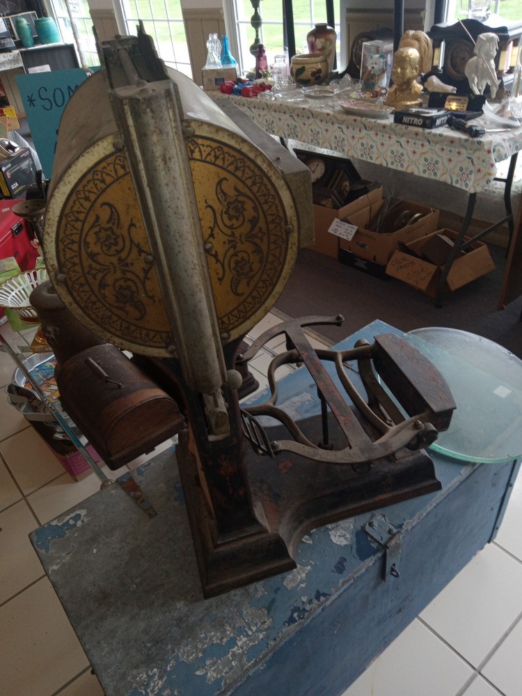 Antique Barrel Scale 1901 The Computing Scale Co