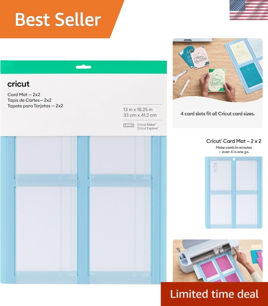 4-in-1 Card Mat for Quick Custom Cards - Compatible with Explore & Maker