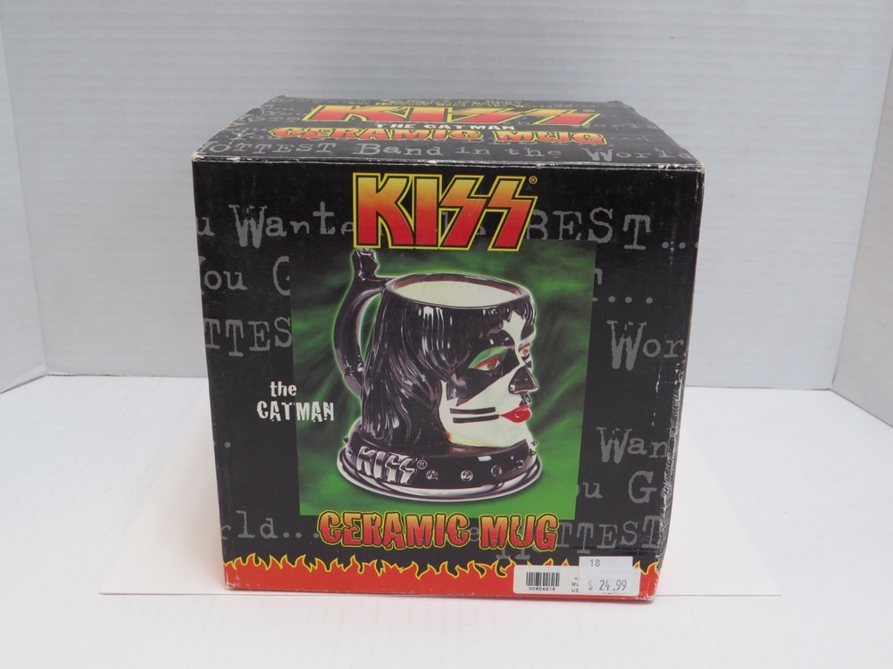 KISS PETER CRISS CERAMIC MUG - THE CATMAN