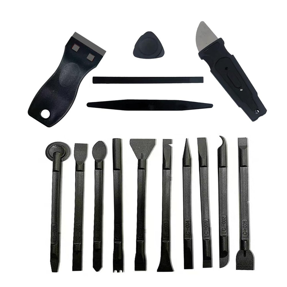 15pcs Scraper Tool Multiple Purposes Plastic Scraper Putty Knife removal shov...